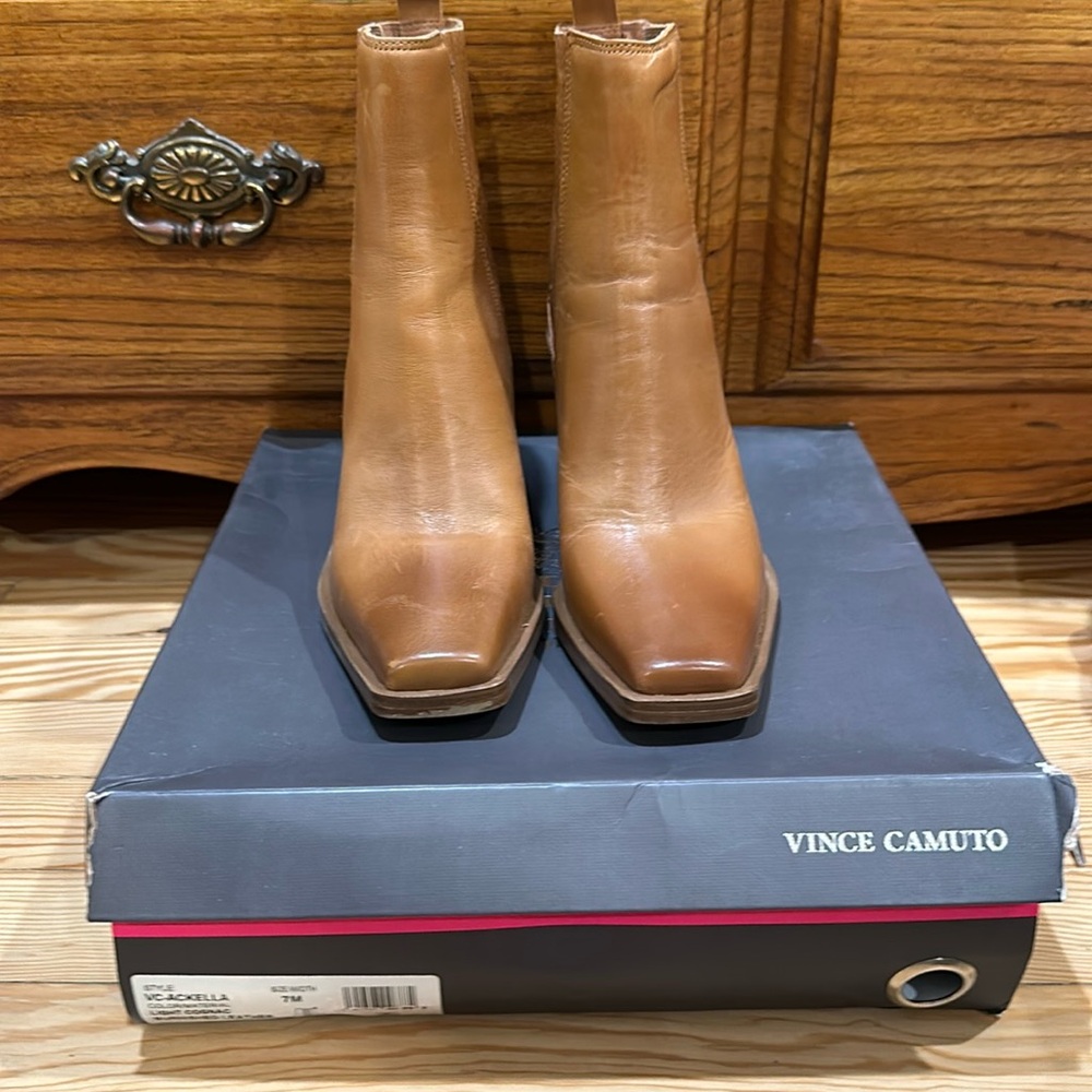 Vince camuto slip on ankle boot